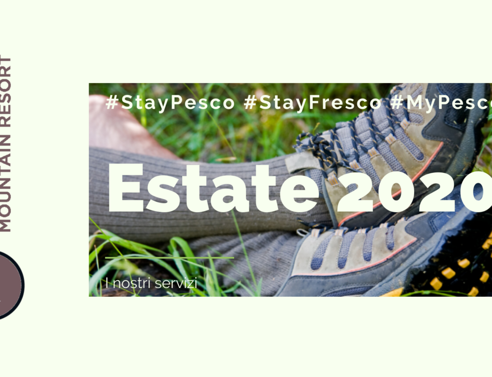 Tutti i nostri servizi – Estate 2020